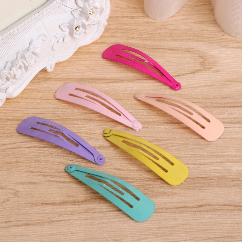 Set 6 Kẹp Tóc BB Nhiều Màu Sắc Dành Cho Nữ Sinh