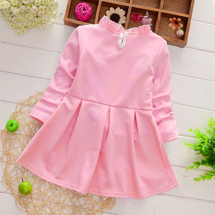 Đầm Công Chúa Tay Dài Mới Cho Bé Gái Từ 1-8 Tuổi