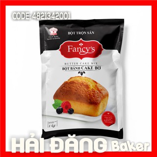 Bột trộn sẵn làm bánh cake bơ hiệu fancy's - gói 1kg