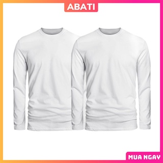 Áo giữ nhiệt tay dài nam lót nỉ ấm áp ABATI áo phông nam giữ nhiệt body tập gym đá bóng cao cấp giá rẻ