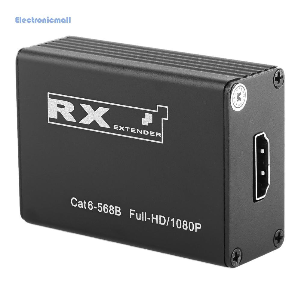 30m Wired HDMI-compatible Transmitter Receiver 1080P Splitter Adapter