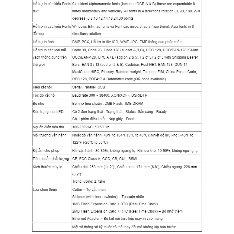 Máy in tem nhãn Godex EZ 1100 Plus | BigBuy360 - bigbuy360.vn