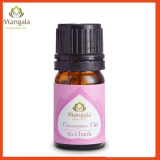 Tinh Dầu SẢ CHANH 5ml Thiên Nhiên Mangala - GIẢI PHÁP KHỬ MÙI, XÔNG HƠI GIẢI CẢM THIÊN NHIÊN