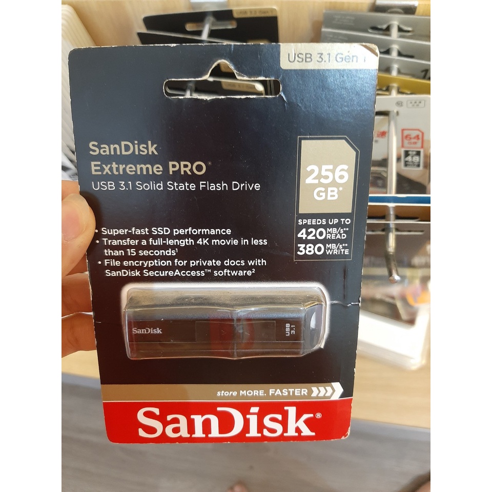 USB3.2 3.1 Extreme Pro CZ880  - 128GB I 256GB I 512GB I 1TB