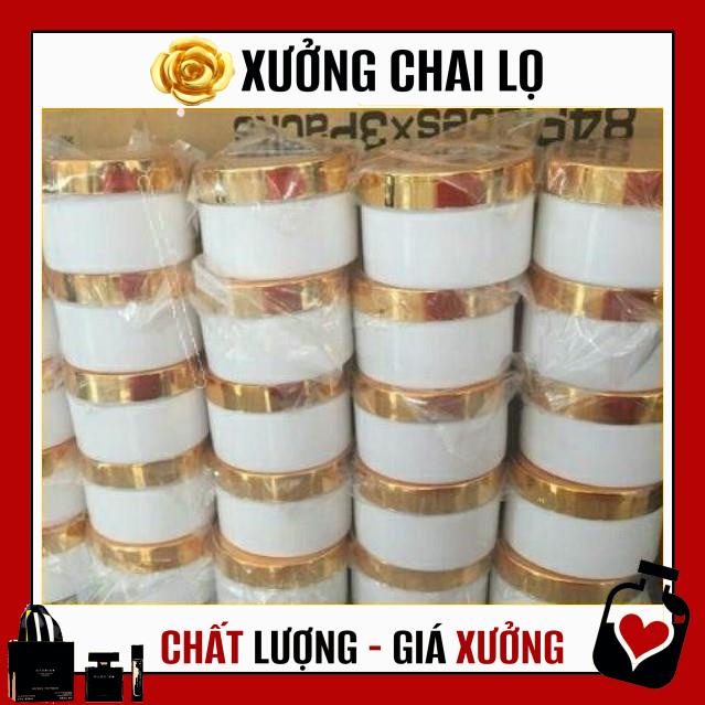 [TOP GIÁ RẺ] Hũ đựng kem body xi vàng 200g rỗng chiết mỹ phẩm , phụ kiện du lịch