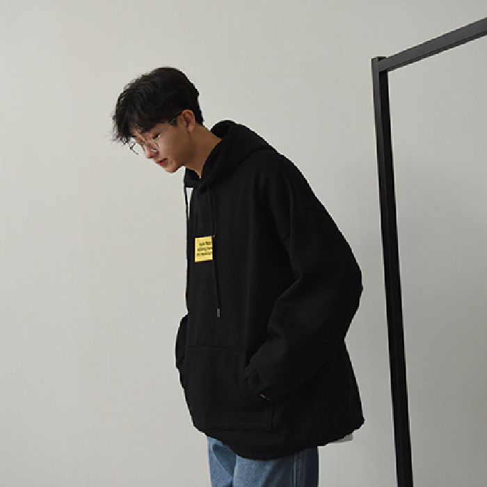 Áo Hoodie Dáng Rộng Màu Trơn Thời Trang Thu Đông Cho Các Cặp Đôi | BigBuy360 - bigbuy360.vn