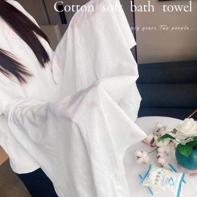 Khăn Tắm Nén Du Lịch Cotton 70x140cm Tiện Lợi