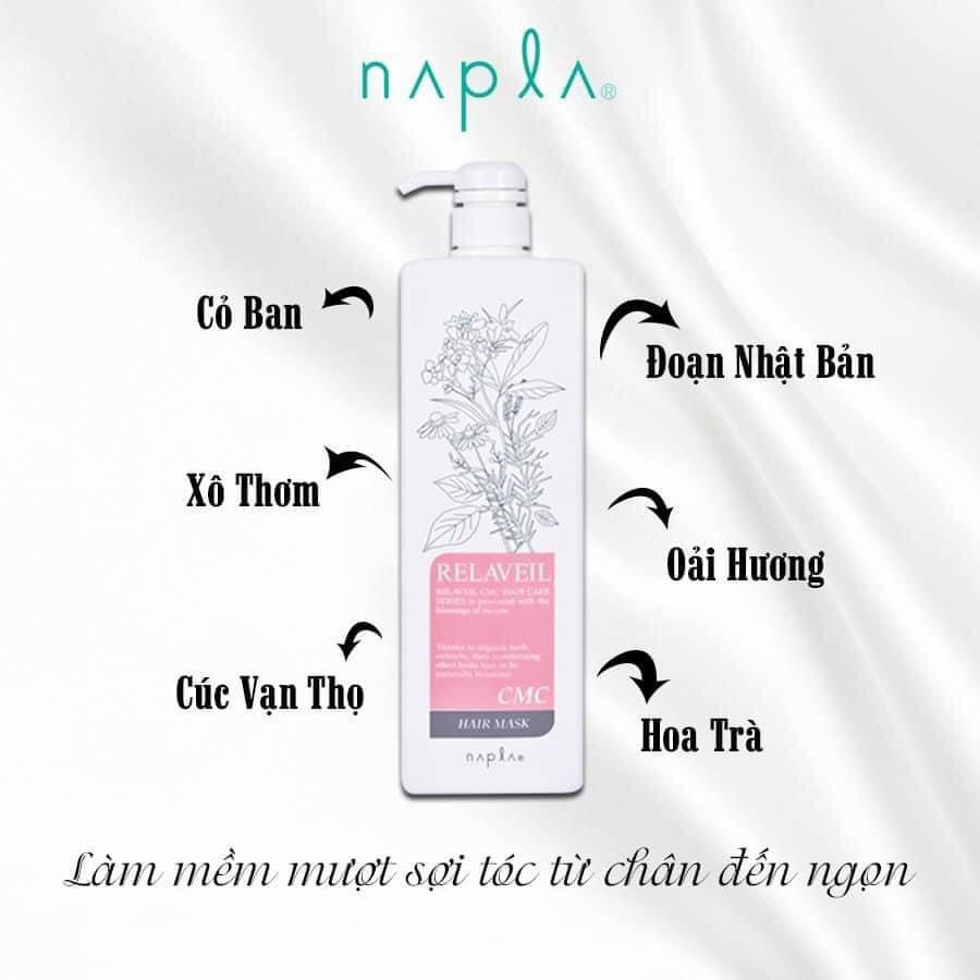 Dầu xả siêu phục hồi NAPLA RELAVEIL CMC 280ml chính hãng