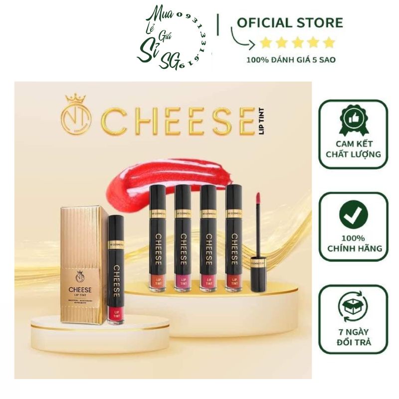 Son Kem Lì Cheese Lip Tint Lâu Trôi, Bền Màu, Mềm Mịn Như Nhung