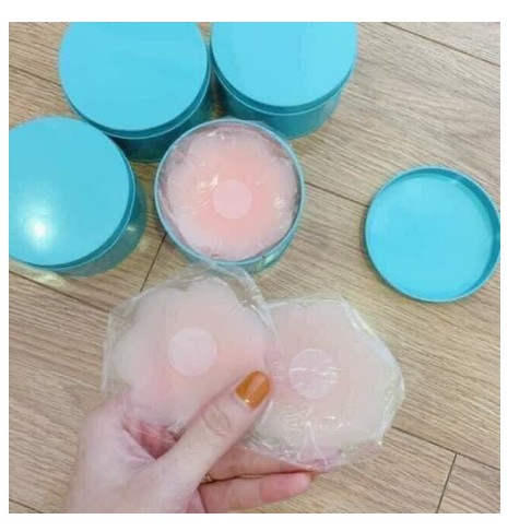 Set 5 cặp dán ngực silicon tienich247 - Hộp 5 đôi dán nhũ hoa silicon tái sử dụng nhiều lần