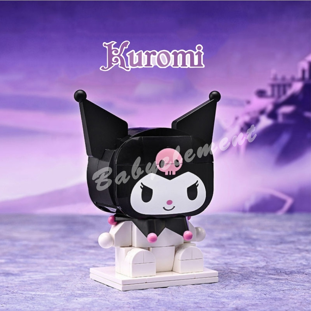 KP Triều Chơi Sanrio Khối Xây Dựng Hello Kitty Giai Điệu Của Tôi Kuromi Mô Hình Trang Trí Tự Làm Người Lớn Đồ Chơi Trẻ Em Quà Tặng