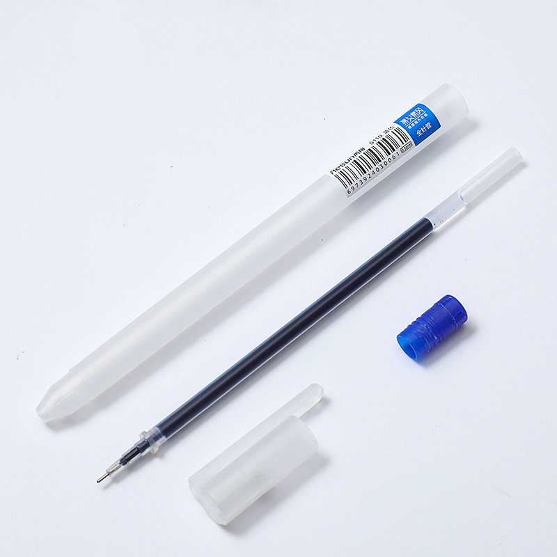 Hộp 12 Bút Bi Nước Mực Đen / Rad / Xanh Ngòi 0.5mm