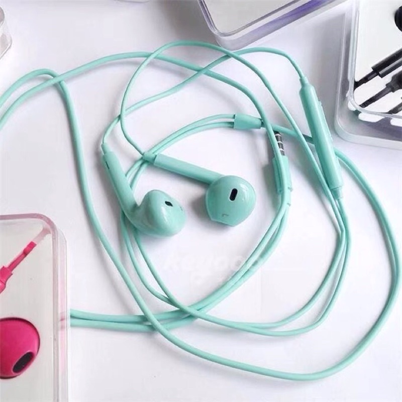 Tai nghe Kiki jack 3.5mm,nhiều màu,có mic đàm thoại