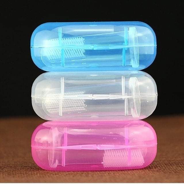 Rơ Lưỡi Silicol Xỏ Ngón Tiện Lợi / Làm Sạch Răng Miệng Hàng Ngày Cho Bé