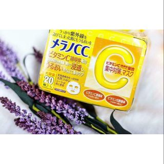 Mặt nạ Melano CC Whitening Mash