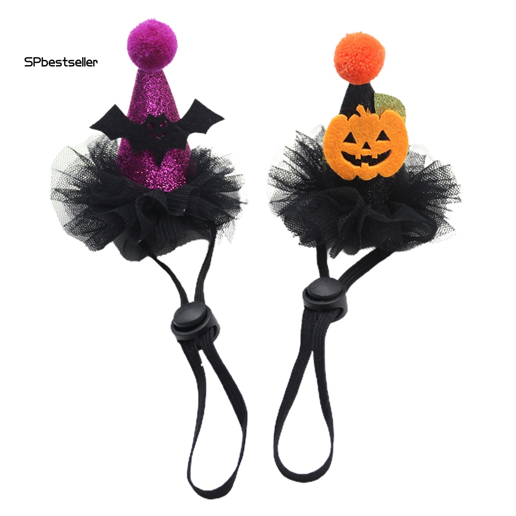 Mũ Đội Hóa Trang Halloween Có Thể Điều Chỉnh Dành Cho Thú Cưng