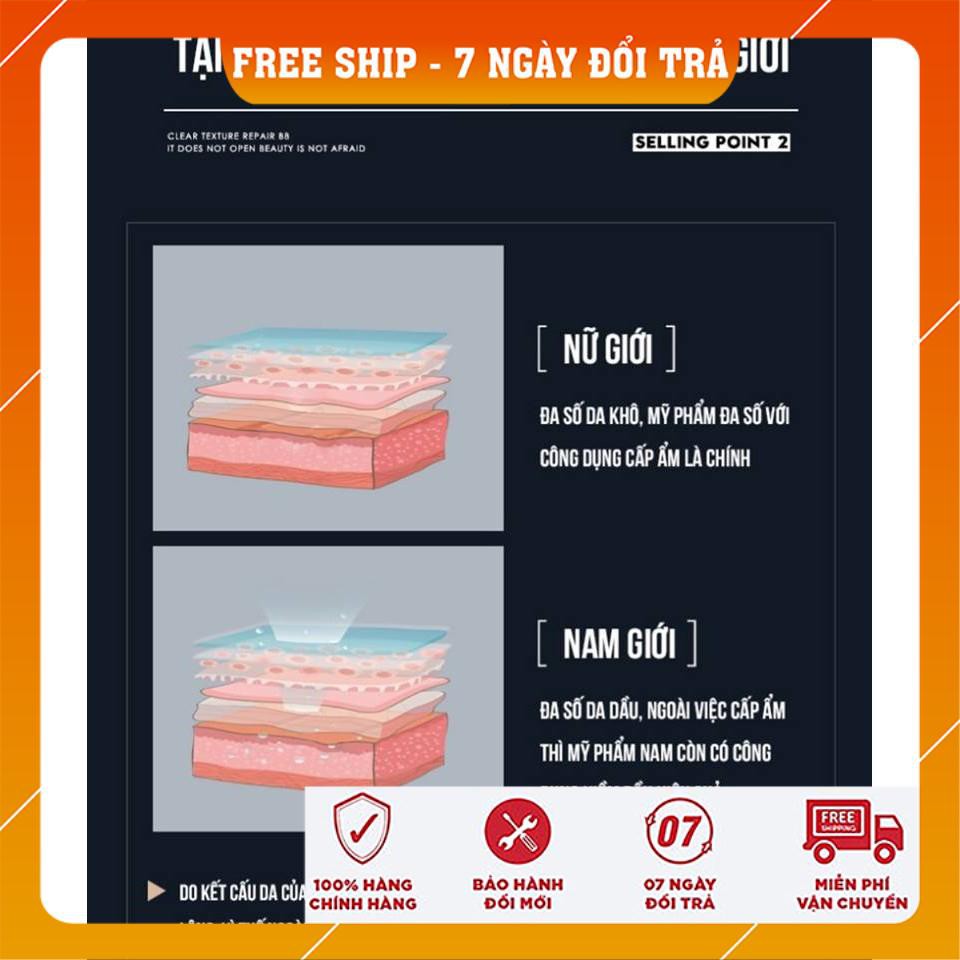 (Chính Hãng) Kem Che Khuyết Điểm Cho Nam BBCream2 | BigBuy360 - bigbuy360.vn