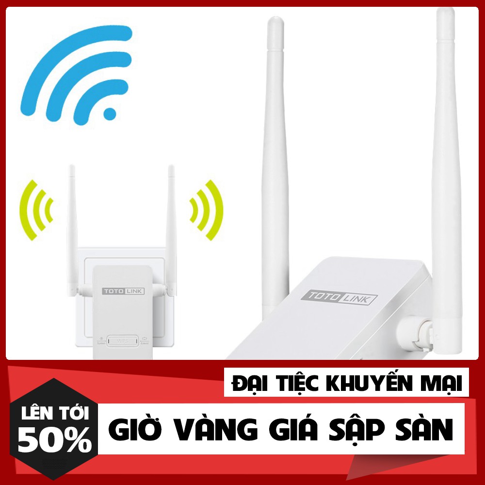 🍀 Thiết bị kích sóng Wifi TOTO LINK-EX200 - Hàng chính hãng 100%.