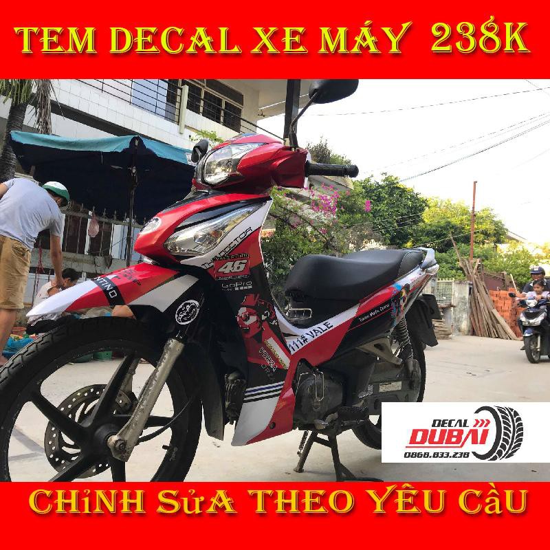 Tem Trùm Future Đỏ Trắng Valentinorossi