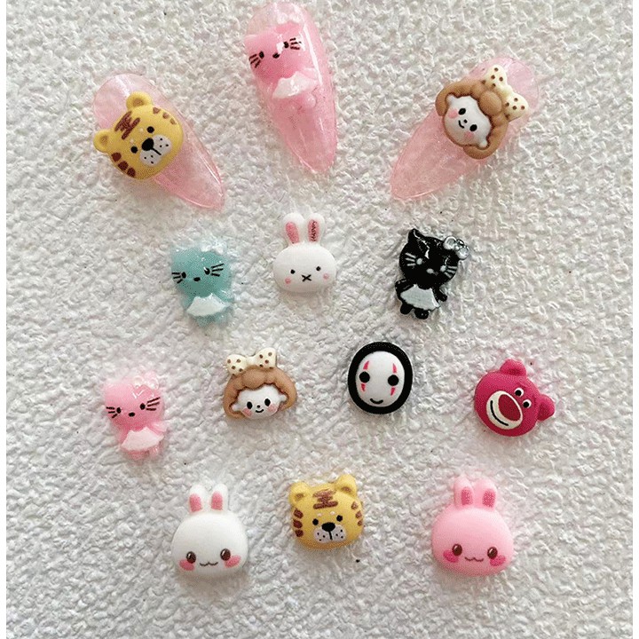 Hình trang trí nail dạng túi 15 cái/ túi