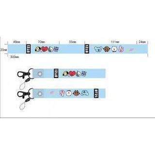 Dây đeo thẻ đeo điện thoại Strap Bt21