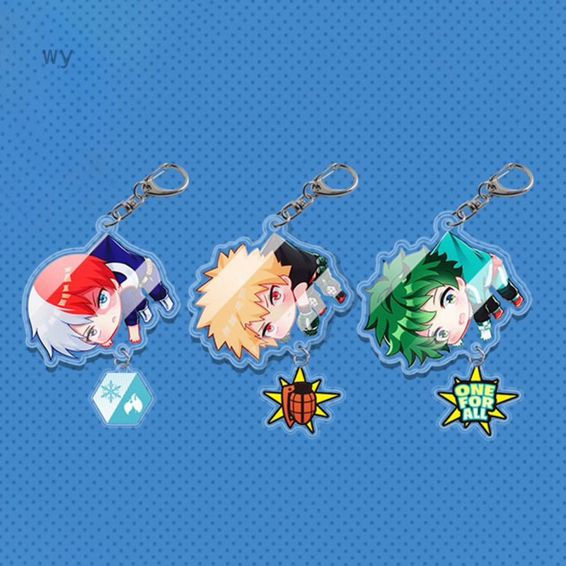 Móc khóa hình boku No Hero Academia dễ thương