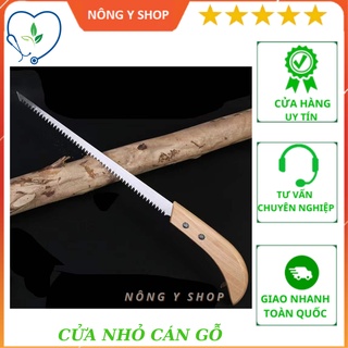Cưa nhỏ Cán gỗ Lưỡi Thép Cầm Tay Mini