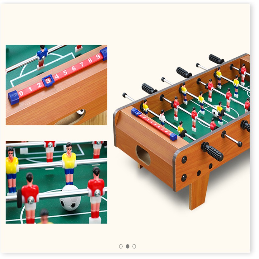 Bàn Bi Lắc, Bàn Đá Banh Mini - Đồ Chơi Bàn Bi Lắc Bóng Đá Table Top Foosball Trẻ Em, Luyện Phản Xạ, Trẻ Thông Minh