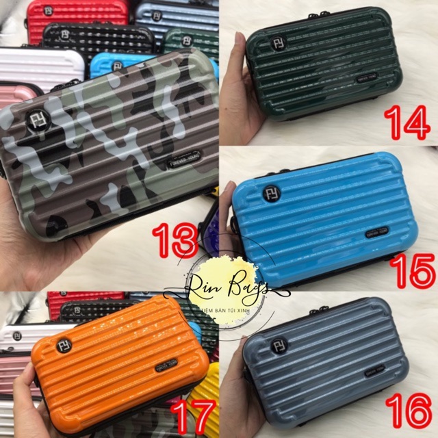 [CÓ LOGO VÀ DÂY CHỮ FOREVER YOUNG] TÚI VALI CỐP MINI SIÊU ĐẸP