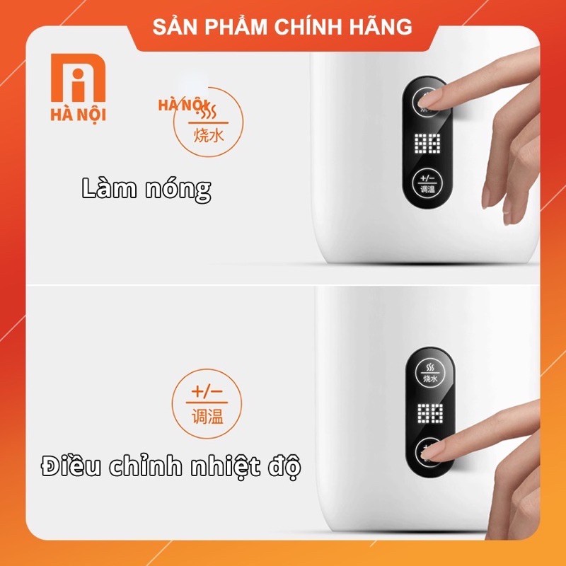 [THANH LÝ] Bình đun nước giữ nhiệt thông minh di động Xiaomi Deerma - CHÍNH HÃNG - CÒN BẢO HÀNH