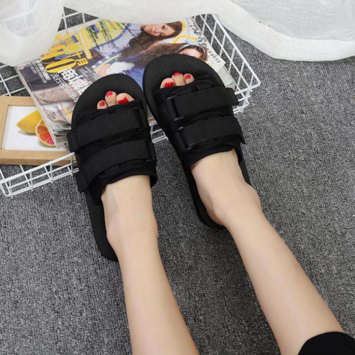 Dép unisex quai ngang dù đế xốp đi cực êm thời trang ulzzang hàn quốc siêu Hot TH-18