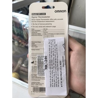 Nhiệt kế kẹp nách Omron