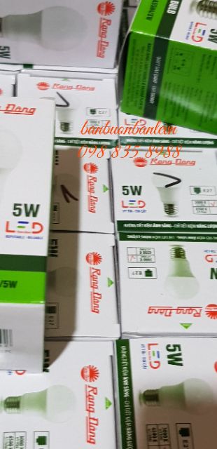 BÓNG ĐÈN LED BULB 5W RẠNG ĐÔNG