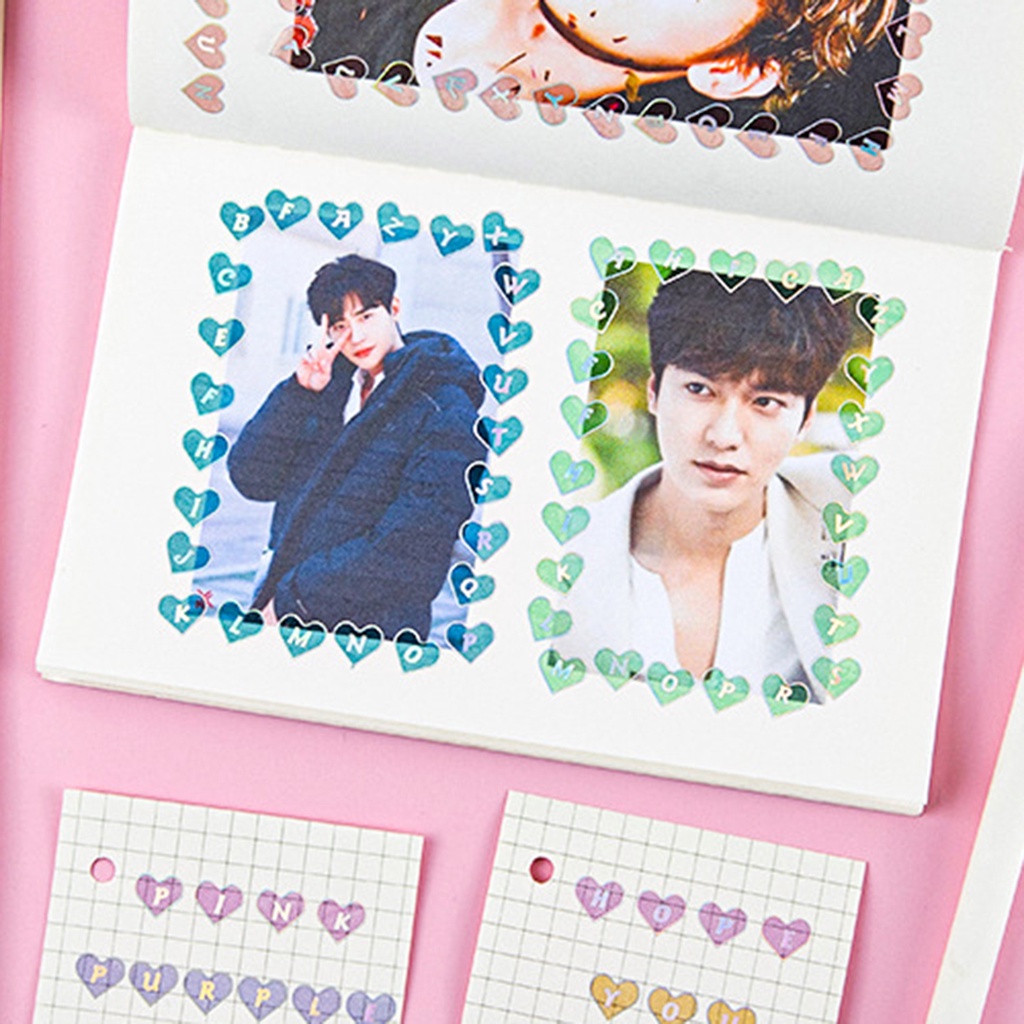 1 Miếng Dán Trang Trí Điện Thoại Hình Chữ Cái Tiếng Anh