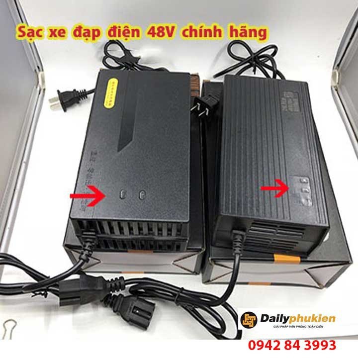 Sạc pin xe đạp điện 48V