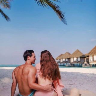 Bikini 2 mảnh Hồ Ngọc Hà. Hình thật.