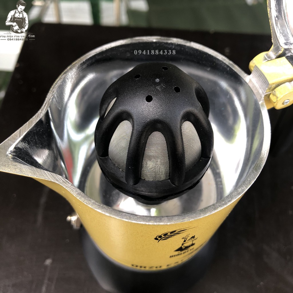 Ấm Moka Pot Bialetti Orzo Express Tặng Kèm Kiềng Đun