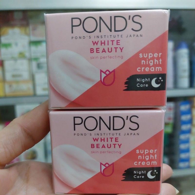 KEM POND'S BAN ĐÊM 30g trắng da mờ đốm nâu