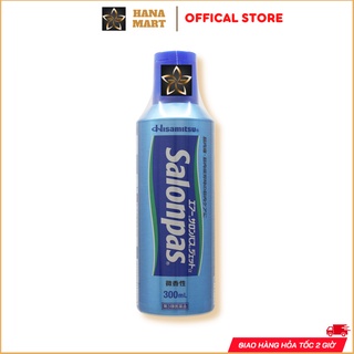 Xịt Salonpas đau mỏi xương khớp air salonpas Jet Hisamitsu 300ml giảm đau mỏi cơ, vai, lưng, bầm tím, bong gân