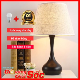 Đèn ngủ để bàn cao cấp kiểu dáng châu âu