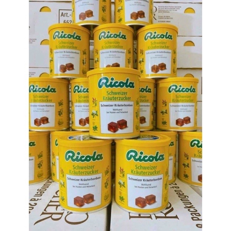 Kẹo thảo dược ricola 250g hàng Đức