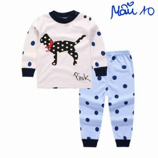 Set 2 bộ cotton Linkcard cho bé gái