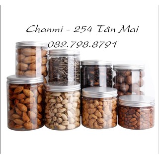 hộp nhựa đựng bánh quy nắp thiếc