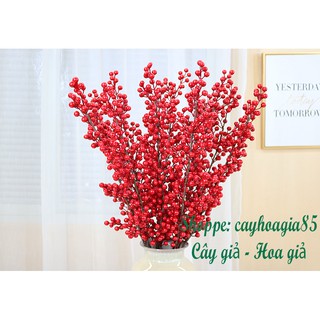 Cành đào đông - giả cao cấp, decor