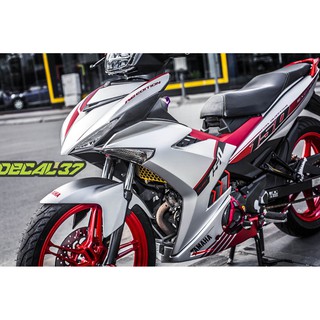 Tem Trùm Exciter 150 Trắng đỏ Edition