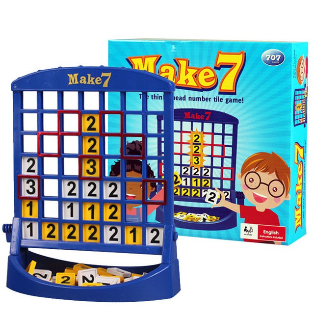 Trò chơ vui nhộn Make 7 giúp bé học toán thông minh