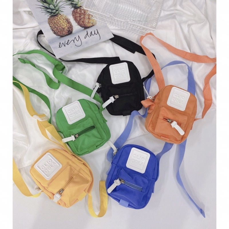 Tiemmomo_ Túi xách đeo chéo cho bé trai bé gái hot trend