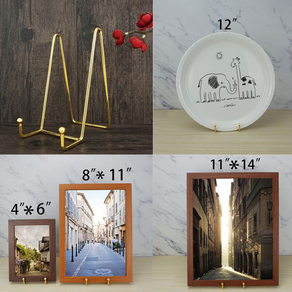 Giá Đỡ Trưng Bày Đĩa / Dĩa Bằng Sắt Tiện Dụng Trang Trí Nhà Cửa