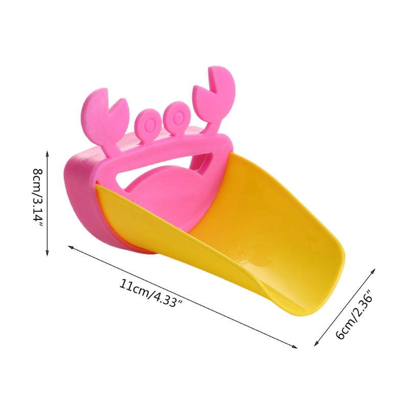 Đầu Nối Dài Vòi Nước Bồn Rửa Chén Hình Cua Hoạt Hình Dễ Lắp Đặt