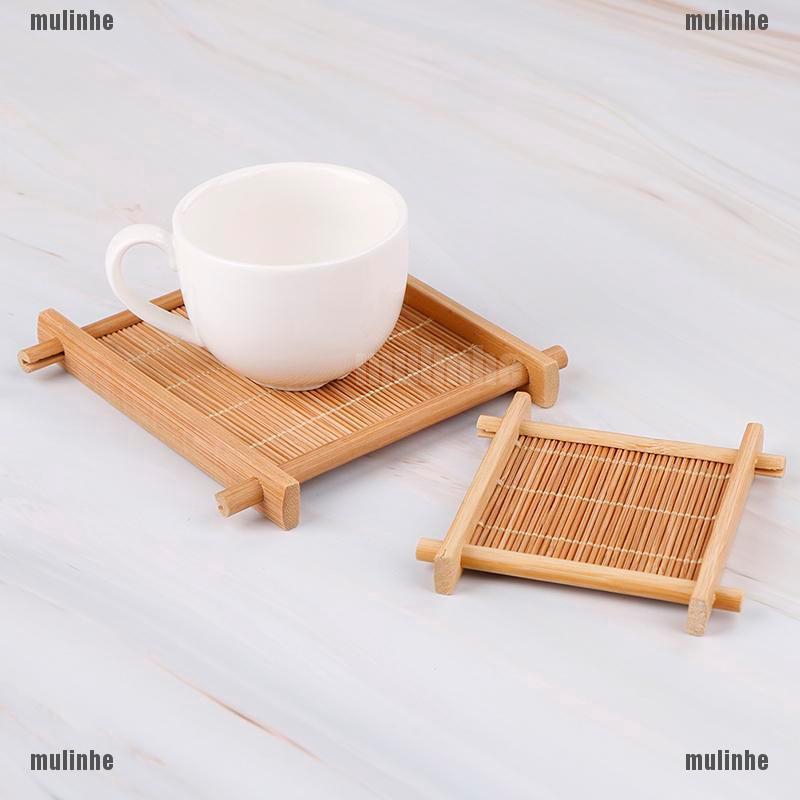 Mul❤ Đế Lót Ly Bằng Tre Chất Lượng Cao